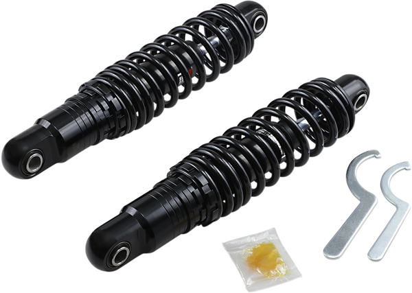 Premium Ride-height Adjustable Shocks Black, 1, nordicamoto.ro