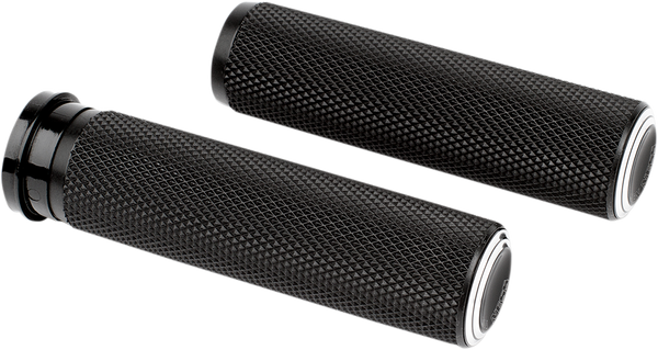 Fusion Dual Ring Grips Black, 1, nordicamoto.ro