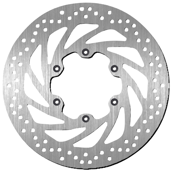 Brake Rotor Round Silver, 1, nordicamoto.ro