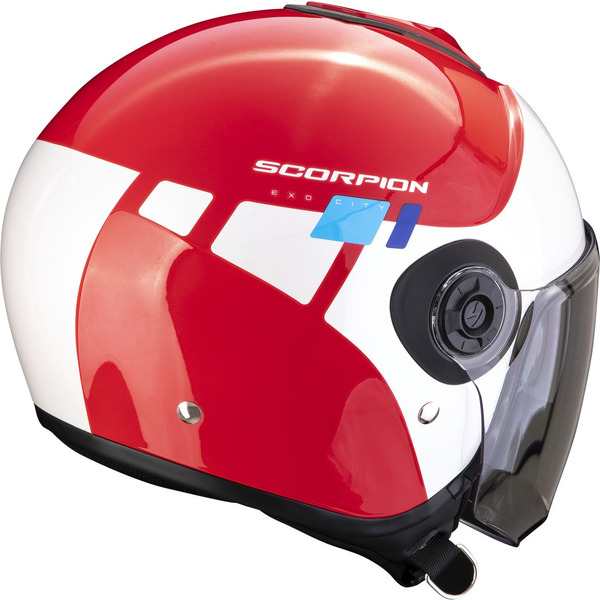 Casca open face/jet SCORPION EXO CITY II MALL M Rosu/Alb, 6, nordicamoto.ro