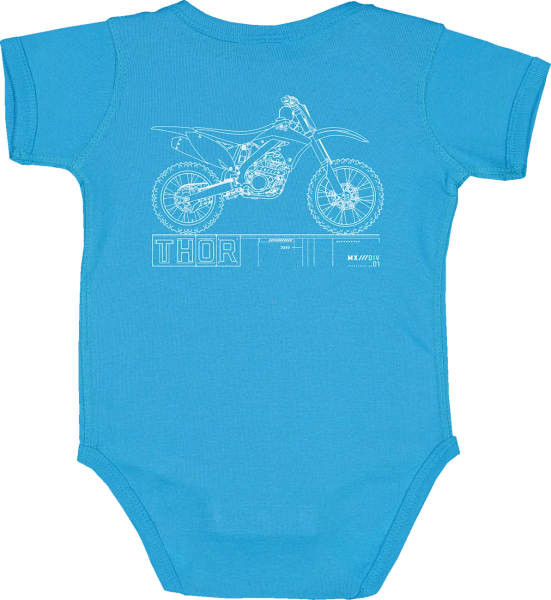 Body Bebe Thor Blueprint Supermini Albastru 6-12 Month, 2, nordicamoto.ro