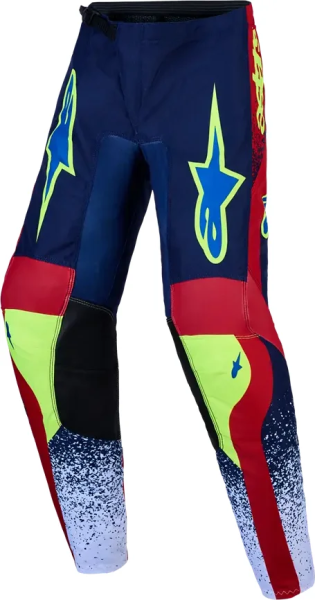 Alpinestars Fluid Drag gyereknadrág, kék/piros/fehér, 28-as méret, 1, nordicamoto.ro
