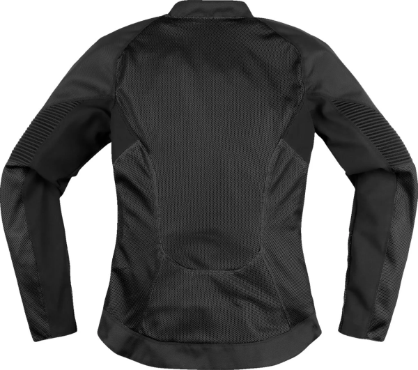 Icon Overlord3 hálós kabát – Fekete – Női – 2XL, 3, nordicamoto.ro