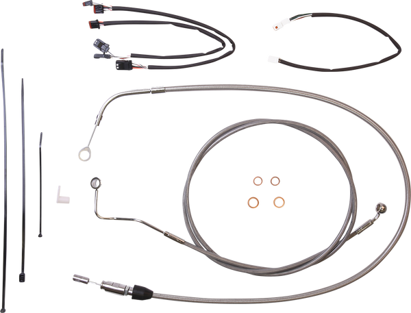 Xr Handlebar Installation Kit Silver, 2, nordicamoto.ro