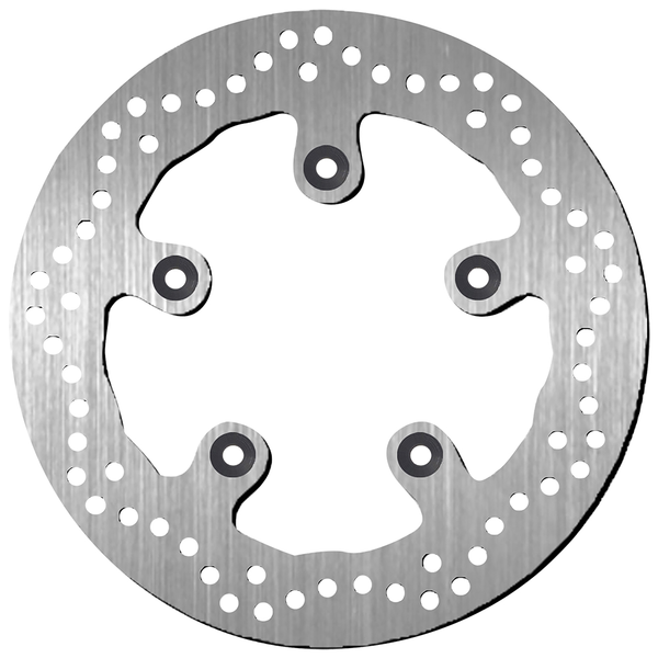 Brake Rotor Round Silver, 1, nordicamoto.ro