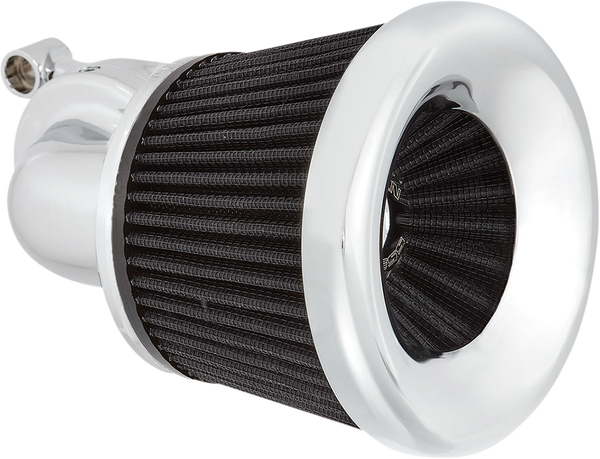 Velocity 90° Air Cleaner Kit Silver, 1, nordicamoto.ro
