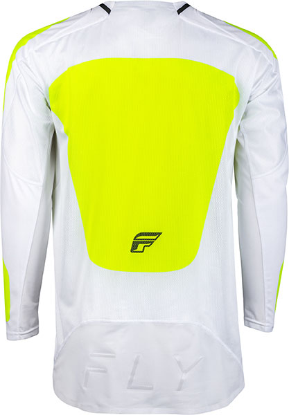 MX Fly Evolution 138 póló, fehér/neonsárga, M, 2, nordicamoto.ro