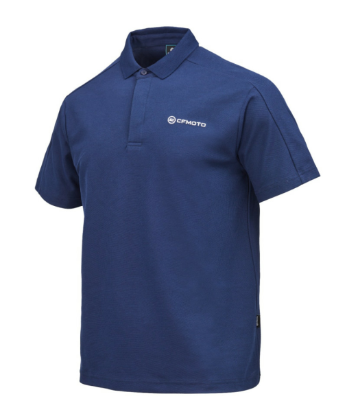 TRICOU POLO – ALBASTRU/ALB CFMOTO, 8, nordicamoto.ro