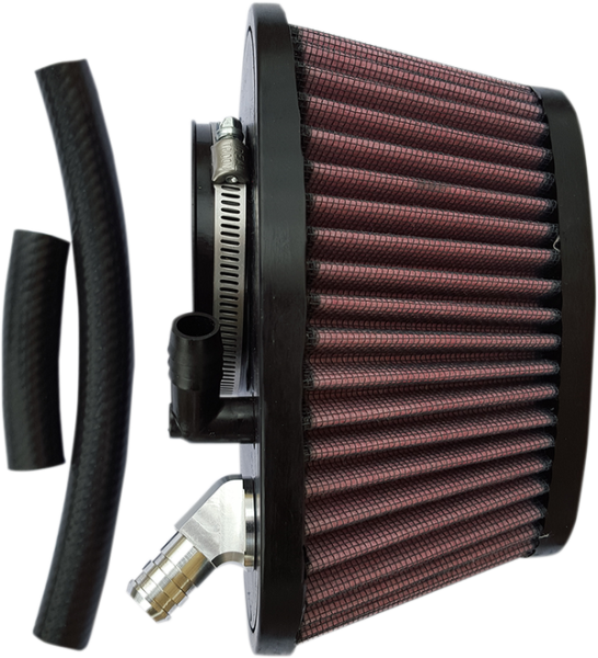 Air Cleaner For Indian Black, Red, 2, nordicamoto.ro