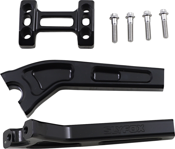 Handlebar Riser Kit Black, 1, nordicamoto.ro