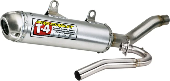 T-4 kipufogórendszer, csiszolt felületű, 1, nordicamoto.ro