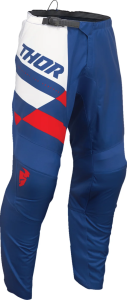Pantaloni Thor Sector Checker Blue/Red 32, 1, nordicamoto.ro