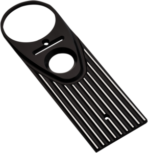 Full Length Style King Dash Cover Black, Silver