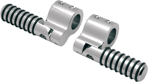 Clamp-on Footpeg Silver