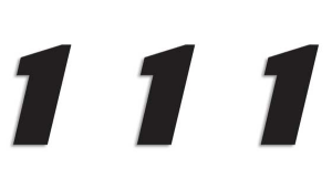 One Series Numbers Black, 2, nordicamoto.ro