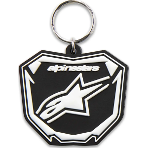 Alpinestars kulcstartó lemez, fekete, fehér, 1, nordicamoto.ro