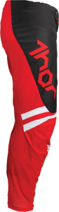 Pantaloni copii Thor  Pulse Cube Black/Red/White 18, 2, nordicamoto.ro