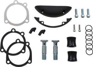 Inverted Air Cleaner Hardware Kit Black, Silver
