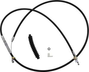 High-efficiency Black Vinyl Clutch Cable Black Standard, 1, nordicamoto.ro