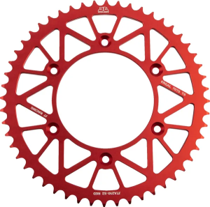 JT SPROCKETS hátsó lánckerék, piros , nordicamoto.ro