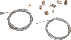 Emergency Cable Repair Kit Silver, 2, nordicamoto.ro