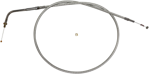 Sterling Chromite Ii® Braided Cable For Harley-davidson Clear
