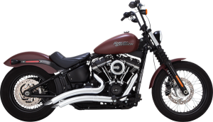Big Radius Exhaust System Chrome, Mild Steel, 3, nordicamoto.ro