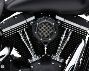 Air Cleaner Kit Rpt Air Intake Black/chrome Black