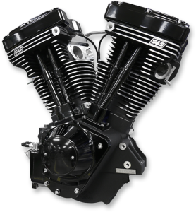 V111 Long-block Engine Black, 1, nordicamoto.ro