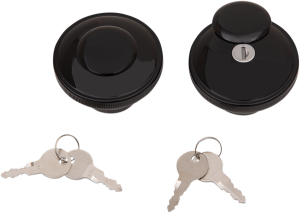 Screw-in Locking Gas Cap Black, 2, nordicamoto.ro
