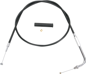 Black Vinyl Throttle/idle Cable Black, 1, nordicamoto.ro