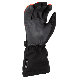 Powerxross Gauntlet kesztyű, LG méret, fekete – tűzpiros, 2, nordicamoto.ro