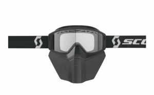 Scott Goggle Primal Safari Facemask black/white / clear, 1, nordicamoto.ro