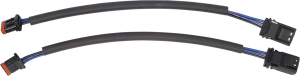 Front Turn Signal Extension Black
