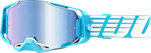 Ochelari 100% Armega OD Sky Blue/Mirror Lentila colorata