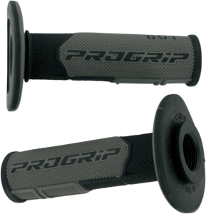 801 Hybrid Duo-density Cross Grips Black, Gray