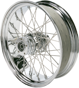 Rear Wheel 18x5.5 40-spoke Chrome Silver, 1, nordicamoto.ro