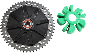 Cush Drive Chain Sprocket Black, Black Anodized, 2, nordicamoto.ro