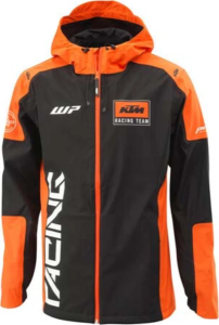 Menj melegen, nézz ki menően!, KTM Team Hardshell narancssárga-fekete kabát, nordicamoto.ro