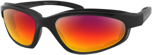 Fat Boy Matte Black Sunglasses Black Medium Frame, 1, nordicamoto.ro