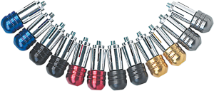 Handlebar End Plug Blue, 2, nordicamoto.ro