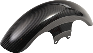 Carbon Front Mid Length Fender Black