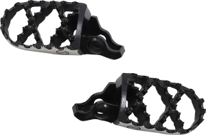 MOOSE RACING hibrid lábtartók, fekete 