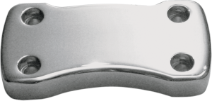 Billet Aluminum Top Handlebar Clamp Silver, 1, nordicamoto.ro