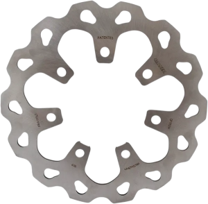 Wave Brake Rotors Silver, 3, nordicamoto.ro