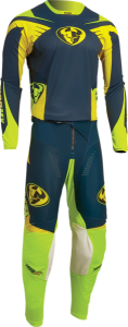 Tricou Thor Pulse 04 LE Midnight/Lime M, 2, nordicamoto.ro