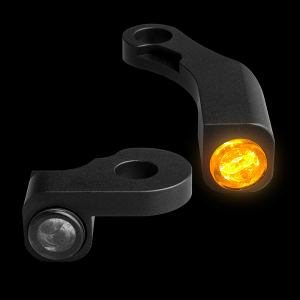 Nano Series Handlebar Turn Signals Black, 2, nordicamoto.ro