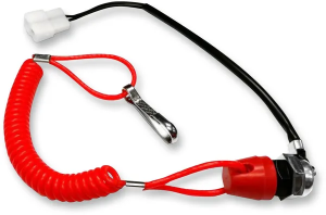 Panel-mount Kill Switch Tether Line Black, Red, 1, nordicamoto.ro