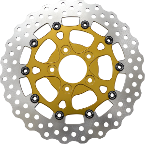 Two-piece Brake Rotor Gold, 2, nordicamoto.ro