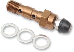 Aluminum Banjo Bolt Gold, Anodized, 1, nordicamoto.ro